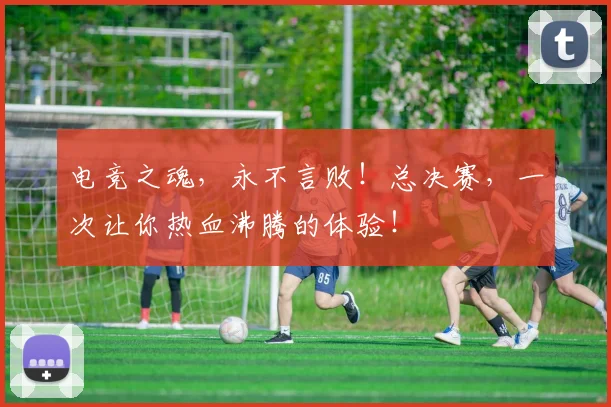 电竞之魂,永不言败!总决赛,一次让你热血沸腾的体验!